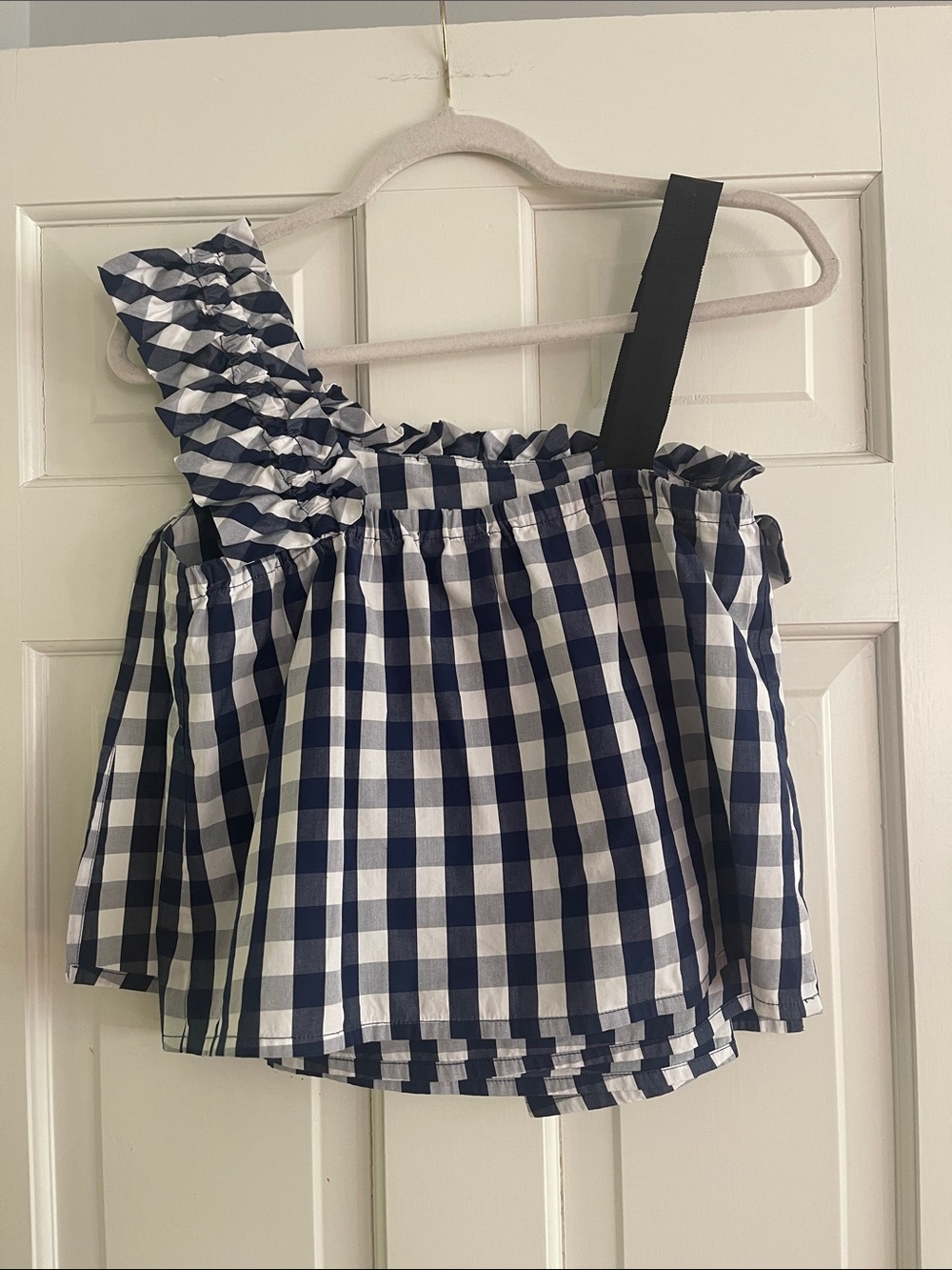 Tao Cropped Asymmetrical Ruffled Top - Picture 10 of 10
